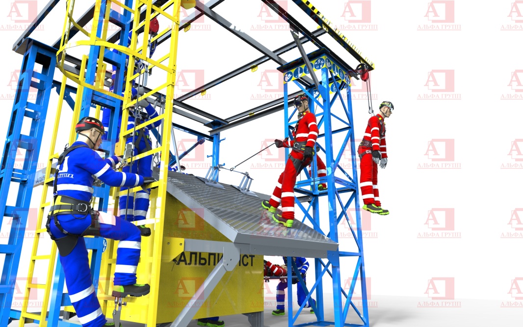 Учебно-тренировочный комплекс "Альпинист-01-02-1"