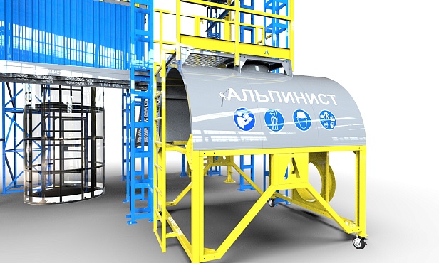 г.Новочебоксарск.На «Химпроме» открыт «Альпинист» – первый в Чувашии полигон обучения высотным работам г.Новочебоксарск.На «Химпроме» открыт «Альпинист» – первый в Чувашии полигон обучения высотным работам