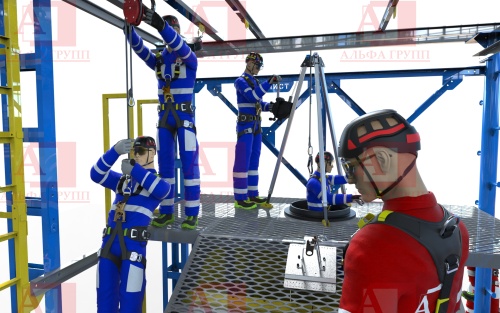 Учебно-тренировочный комплекс "Альпинист-01-02-1"